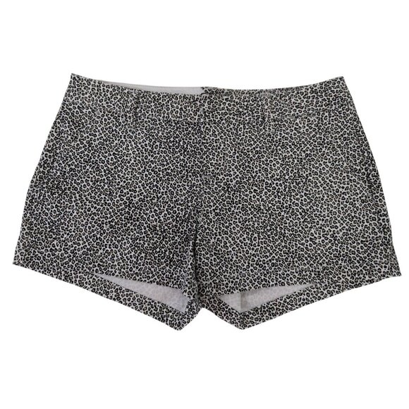 Volcom Frochickie Chino Micro Short Womens 26 Animal Print Beach Casual Skater - Picture 1 of 8